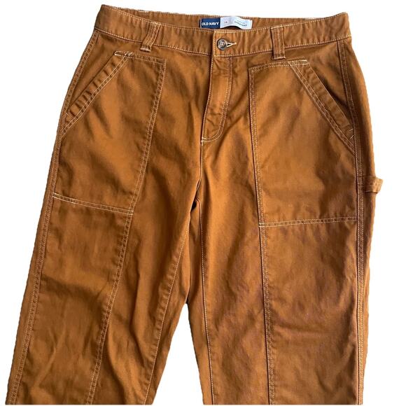 Old Navy High Rise Utility Straight Jeans Size 14 Sly Fox Grunge NWOT - Picture 7 of 7